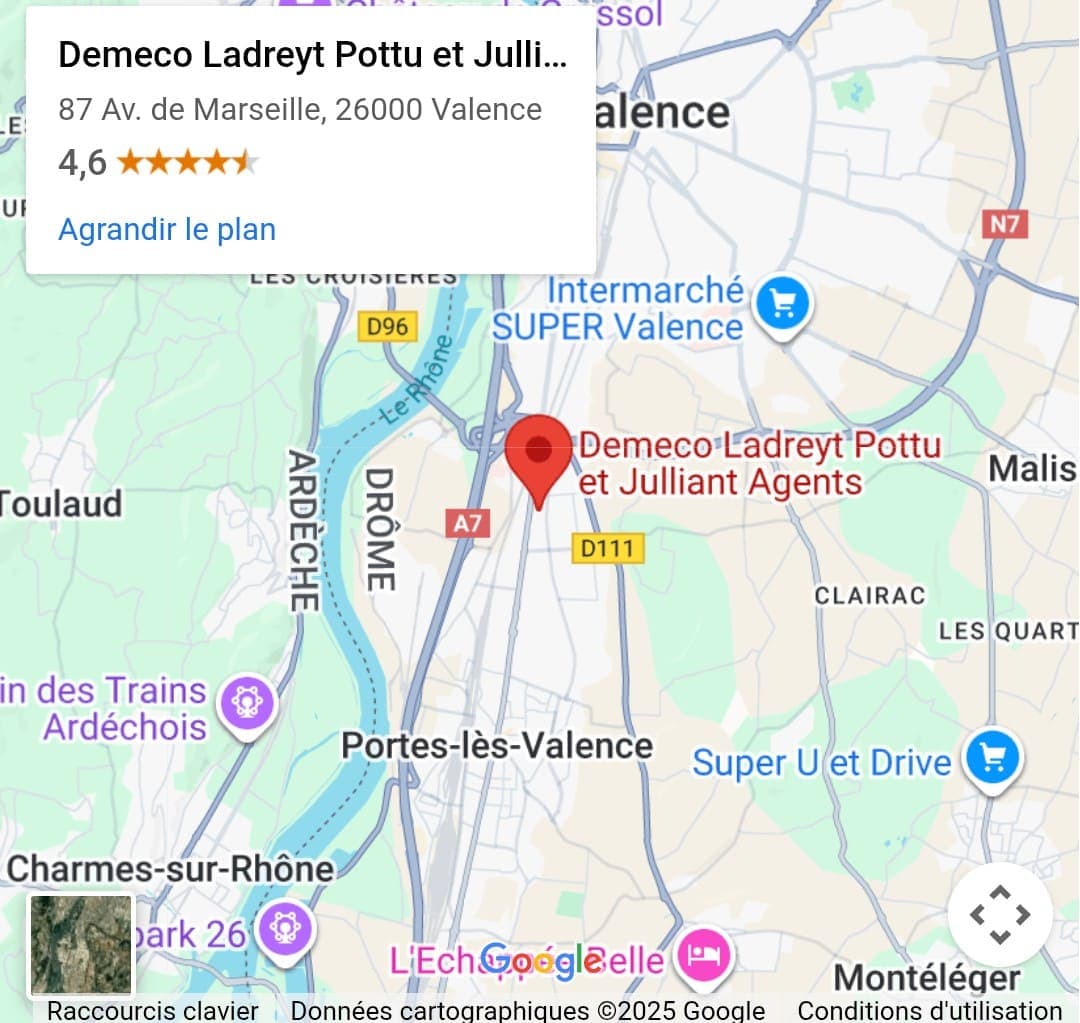 Localisation Ladreyt Valence